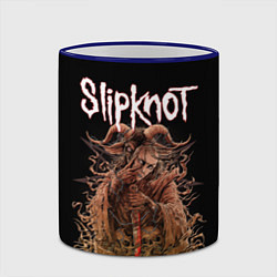 Кружка 3D SLIPKNOT, цвет: 3D-синий кант — фото 2