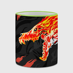 Кружка 3D CS:GO - Howl м4а4 Вой, цвет: 3D-светло-зеленый кант — фото 2