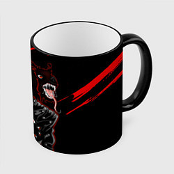 Кружка 3D Hellsing Хеллсинг, цвет: 3D-черный кант