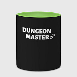Кружка 3D Dungeon Master, цвет: 3D-белый + светло-зеленый — фото 2