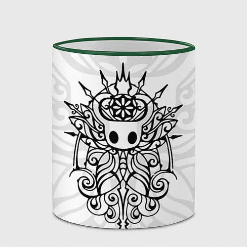 Кружка цветная HOLLOW KNIGHT ХОЛЛОУ НАЙТ / 3D-Зеленый кант – фото 2