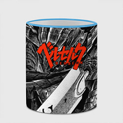 Кружка 3D BERSERK БЕРСЕРК, цвет: 3D-небесно-голубой кант — фото 2