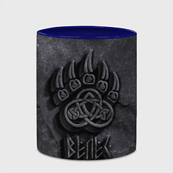 Кружка 3D Печать Велеса, цвет: 3D-белый + синий — фото 2