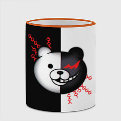 Кружка 3D MONOKUMA МОНОКУМА, цвет: 3D-оранжевый кант — фото 2