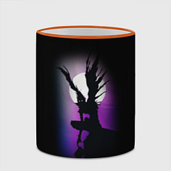 Кружка 3D DEATH NOTE ТЕТРАДЬ СМЕРТИ, цвет: 3D-оранжевый кант — фото 2