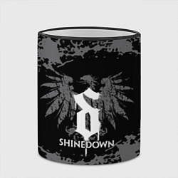 Кружка 3D Shinedown, цвет: 3D-черный кант — фото 2