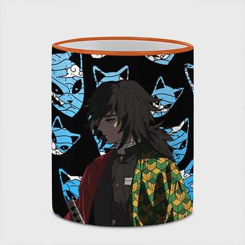 Кружка цветная ГИО ТОМИОКА КЛИНОК / 3D-Оранжевый кант – фото 2