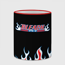 Кружка 3D BLEACH FLAME БЛИЧ ПЛАМЯ, цвет: 3D-красный кант — фото 2