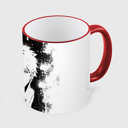 Кружка 3D ИЧИГО БЛИЧ ICHIGO BLEACH, цвет: 3D-красный кант