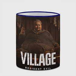 Кружка 3D RESIDENT EVIL VILLAGE, цвет: 3D-синий кант — фото 2