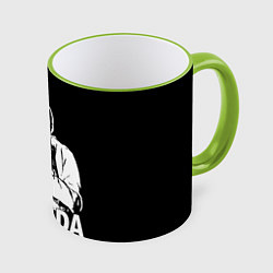 Кружка 3D OG Buda, цвет: 3D-светло-зеленый кант