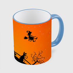 Кружка цветная Хэллоуин