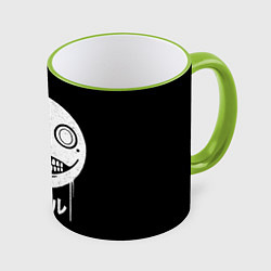 Кружка 3D Emil Nier: Automata, цвет: 3D-светло-зеленый кант