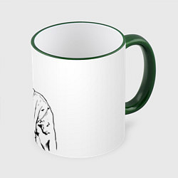 Кружка цветная Большой Лебовски Big Lebowski