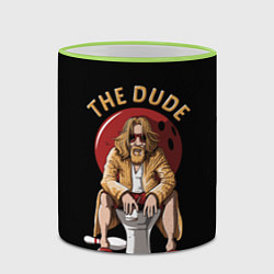 Кружка 3D THE DUDE Big Lebowski, цвет: 3D-светло-зеленый кант — фото 2