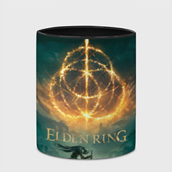 Кружка 3D Elden Ring key art, цвет: 3D-белый + черный — фото 2