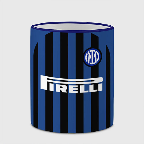 Кружка цветная INTER MILAN / 3D-Синий кант – фото 2