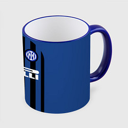 Кружка 3D INTER MILAN, цвет: 3D-синий кант