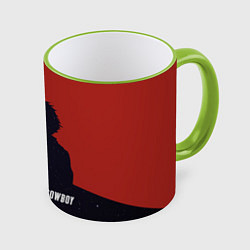 Кружка 3D Cowboy Bebop - Spike, цвет: 3D-светло-зеленый кант