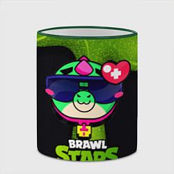 Кружка 3D Базз Buzz Brawl Stars, цвет: 3D-зеленый кант — фото 2