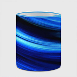 Кружка 3D Морской, цвет: 3D-небесно-голубой кант — фото 2