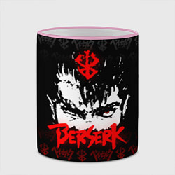 Кружка 3D BERSERK ЛОГО, цвет: 3D-розовый кант — фото 2