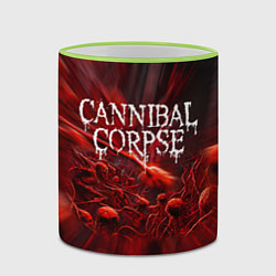 Кружка 3D Blood Cannibal Corpse Труп Каннибала Z, цвет: 3D-светло-зеленый кант — фото 2
