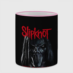 Кружка 3D MICK THOMPSON SLIPKNOT СЛИПКНОТ Z, цвет: 3D-розовый кант — фото 2