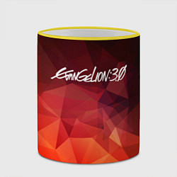 Кружка 3D Evangelion 3 0 Евангелион 3 0 Z, цвет: 3D-желтый кант — фото 2