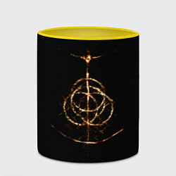 Кружка 3D Elden Ring, цвет: 3D-белый + желтый — фото 2