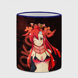 Кружка 3D Йоко Литтнер Гуррен Лаганн, цвет: 3D-синий кант — фото 2