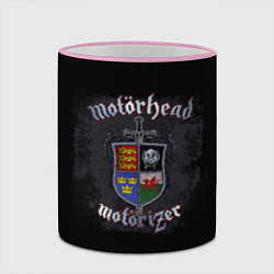 Кружка 3D Shield of Motorhead, цвет: 3D-розовый кант — фото 2