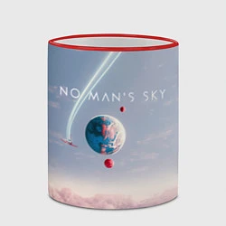 Кружка 3D No mans sky, цвет: 3D-красный кант — фото 2