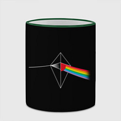 Кружка 3D No mens sky x Pink Floyd, цвет: 3D-зеленый кант — фото 2