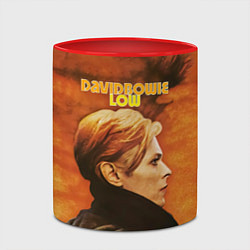 Кружка 3D Low - David Bowie, цвет: 3D-белый + красный — фото 2