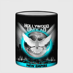 Кружка 3D New Empire, Vol 1 - Hollywood Undead, цвет: 3D-черный кант — фото 2