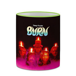 Кружка 3D Deep Purple - Burn, цвет: 3D-светло-зеленый кант — фото 2