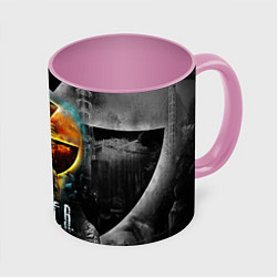 Кружка 3D STALKER SHADOW OF CHERNOBYL СТАЛКЕР ТЕНИ ЧЕРНОБЫЛЯ, цвет: 3D-белый + розовый