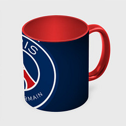 Кружка цветная Paris Saint-Germain PSG