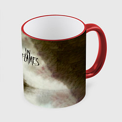 Кружка 3D Sounds of a Playground Fading, цвет: 3D-красный кант