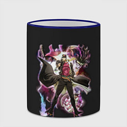 Кружка 3D Джотаро Куджо Джо Джо, цвет: 3D-синий кант — фото 2