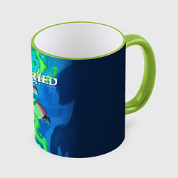 Кружка 3D EVERTRIED РОЛЕВАЯ ИГРА, цвет: 3D-светло-зеленый кант