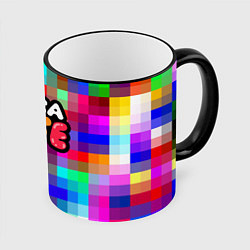 Кружка цветная Toca Life: Pixels