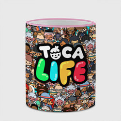 Кружка 3D Toca Life, цвет: 3D-розовый кант — фото 2