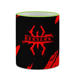 Кружка 3D Берсерк - Berserk, цвет: 3D-светло-зеленый кант — фото 2