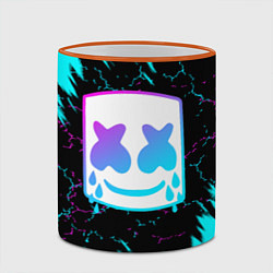 Кружка 3D MARSHMELLO NEON: МАРШМЕЛЛО НЕОН, цвет: 3D-оранжевый кант — фото 2