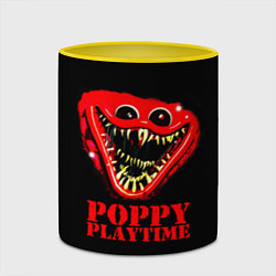 Кружка 3D Poppy Playtime, цвет: 3D-белый + желтый — фото 2