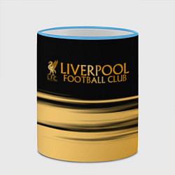 Кружка 3D Ливерпуль Футбольный клуб, цвет: 3D-небесно-голубой кант — фото 2