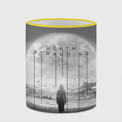 Кружка 3D DEATH STRANDING PRESIDENT USA, цвет: 3D-желтый кант — фото 2