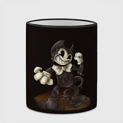 Кружка 3D BENDY - ЗЛОЙ БЕНДИ, цвет: 3D-черный кант — фото 2